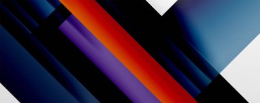 Gölge çizgileri, modern formlar, dikdörtgenler, kareler ve akışkan eğimlere sahip geometrik soyut arkaplanlar. Parlak renkli çizgiler serin arkaplanlar