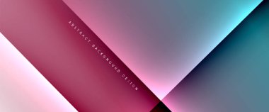 Dinamik diyagonal çizgileri olan akışkan eğimler soyut arkaplan. Dinamik ışık ve gölge efektleriyle parlak renkler. Vektör duvar kağıdı veya poster