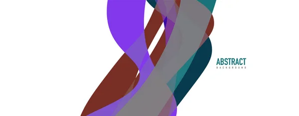 Рідка хвиля барвистий абстрактний фон. Динамічний барвистий яскравий векторний дизайн — стоковий вектор