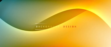 Gölge çizgileri ve parlayan ışık efekti ile akışkan gradyan dalgalar, kapak için modern akış hareketi soyut arkaplan, pankartlar, poster, afiş veya el ilanı
