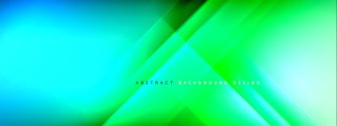 Hareket konsepti, sıvı renk eğimlerinde parlak parlak çizgiler soyut arkaplanlar. Metin için dinamik gölgeler ve ışık şablonları