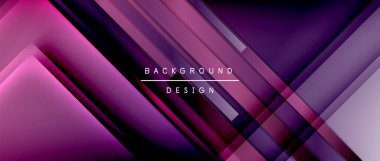 Sıvı renk eğiminde dinamik çizgiler. Metnin, logonuz veya grafikleriniz için modaylı geometrik soyut arkaplan