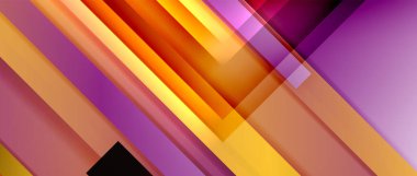 Sıvı renk eğiminde dinamik çizgiler. Metnin, logonuz veya grafikleriniz için modaylı geometrik soyut arkaplan