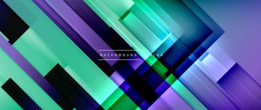 Sıvı renk eğiminde dinamik çizgiler. Metnin, logonuz veya grafikleriniz için modaylı geometrik soyut arkaplan