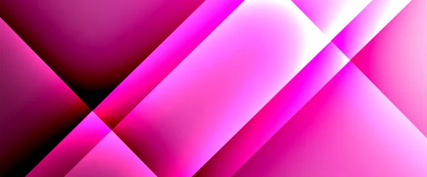 Fluidní gradienty s dynamickými úhlopříčkami abstraktní pozadí. Jasné barvy s dynamickým světlem a stínovými efekty. Vektorová tapeta nebo plakát — Stockový vektor