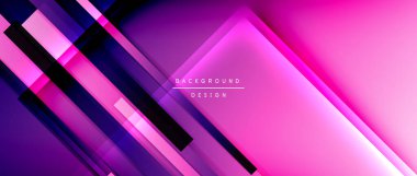 Sıvı renk eğiminde dinamik çizgiler. Metnin, logonuz veya grafikleriniz için modaylı geometrik soyut arkaplan