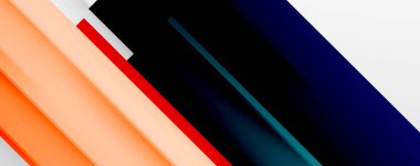 Gölge çizgileri, modern formlar, dikdörtgenler, kareler ve akışkan eğimlere sahip geometrik soyut arkaplanlar. Parlak renkli çizgiler serin arkaplanlar