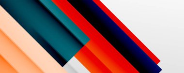 Gölge çizgileri, modern formlar, dikdörtgenler, kareler ve akışkan eğimlere sahip geometrik soyut arkaplanlar. Parlak renkli çizgiler serin arkaplanlar