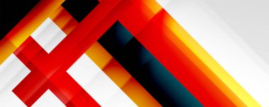 Gölge çizgileri, modern formlar, dikdörtgenler, kareler ve akışkan eğimlere sahip geometrik soyut arkaplanlar. Parlak renkli çizgiler serin arkaplanlar