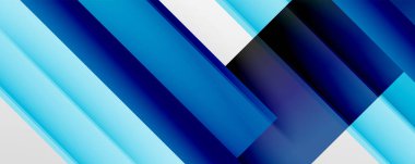 Gölge çizgileri, modern formlar, dikdörtgenler, kareler ve akışkan eğimlere sahip geometrik soyut arkaplanlar. Parlak renkli çizgiler serin arkaplanlar