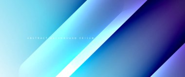 Dinamik diyagonal çizgileri olan akışkan eğimler soyut arkaplan. Dinamik ışık ve gölge efektleriyle parlak renkler. Vektör duvar kağıdı veya poster