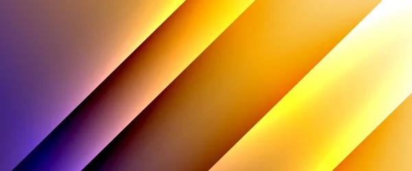 Υγρές κλίσεις με αφηρημένες δυναμικές διαγώνιες γραμμές. Φωτεινά χρώματα με δυναμικό φως και εφέ σκιάς. Vector ταπετσαρία ή αφίσα — Διανυσματικό Αρχείο