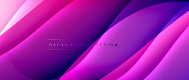 Gölge çizgileri ve parlayan ışık efekti ile akışkan gradyan dalgalar, kapak için modern akış hareketi soyut arkaplan, pankartlar, poster, afiş veya el ilanı