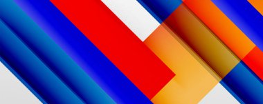 Gölge çizgileri, modern formlar, dikdörtgenler, kareler ve akışkan eğimlere sahip geometrik soyut arkaplanlar. Parlak renkli çizgiler serin arkaplanlar