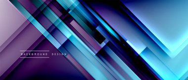 Sıvı renk eğiminde dinamik çizgiler. Metnin, logonuz veya grafikleriniz için modaylı geometrik soyut arkaplan