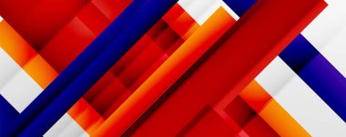 Gölge çizgileri, modern formlar, dikdörtgenler, kareler ve akışkan eğimlere sahip geometrik soyut arkaplanlar. Parlak renkli çizgiler serin arkaplanlar