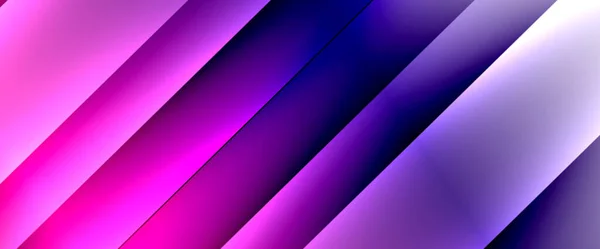 Fluidní gradienty s dynamickými úhlopříčkami abstraktní pozadí. Jasné barvy s dynamickým světlem a stínovými efekty. Vektorová tapeta nebo plakát — Stockový vektor