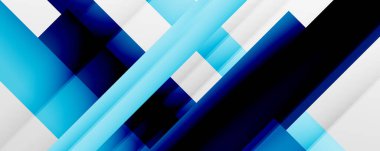 Gölge çizgileri, modern formlar, dikdörtgenler, kareler ve akışkan eğimlere sahip geometrik soyut arkaplanlar. Parlak renkli çizgiler serin arkaplanlar