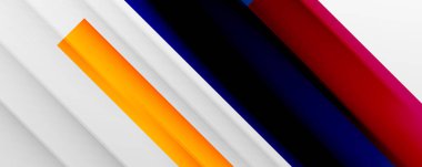 Gölge çizgileri, modern formlar, dikdörtgenler, kareler ve akışkan eğimlere sahip geometrik soyut arkaplanlar. Parlak renkli çizgiler serin arkaplanlar