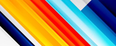 Gölge çizgileri, modern formlar, dikdörtgenler, kareler ve akışkan eğimlere sahip geometrik soyut arkaplanlar. Parlak renkli çizgiler serin arkaplanlar