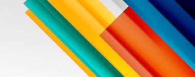 Gölge çizgileri, modern formlar, dikdörtgenler, kareler ve akışkan eğimlere sahip geometrik soyut arkaplanlar. Parlak renkli çizgiler serin arkaplanlar