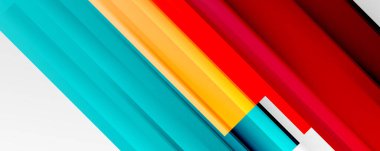 Gölge çizgileri, modern formlar, dikdörtgenler, kareler ve akışkan eğimlere sahip geometrik soyut arkaplanlar. Parlak renkli çizgiler serin arkaplanlar