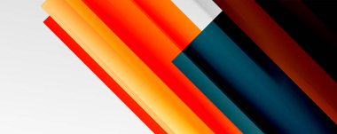 Gölge çizgileri, modern formlar, dikdörtgenler, kareler ve akışkan eğimlere sahip geometrik soyut arkaplanlar. Parlak renkli çizgiler serin arkaplanlar