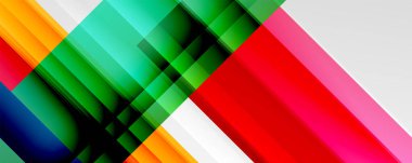 Gölge çizgileri, modern formlar, dikdörtgenler, kareler ve akışkan eğimlere sahip geometrik soyut arkaplanlar. Parlak renkli çizgiler serin arkaplanlar