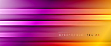 Parlak neon çizgileri soyut arkaplan