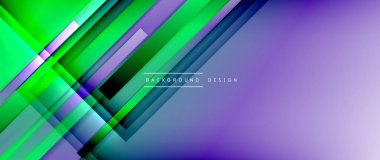 Sıvı renk eğiminde dinamik çizgiler. Metnin, logonuz veya grafikleriniz için modaylı geometrik soyut arkaplan