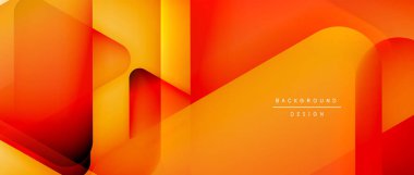 Üçgen geometrik soyut arkaplanı şekillendirir. Üç boyutlu gölge efektleri ve sıvı eğimleri. Metin mesajınız için modern üstüste bindirme formları duvar kağıdı