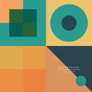 Neo memphis geometrik deseni daireler, kareler ve çizgilerle. Kapaklar, afişler, el ilanları ve posterler ve diğer şablonlar için pop sanatları soyut arka plan