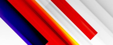 Gölge çizgileri, modern formlar, dikdörtgenler, kareler ve akışkan eğimlere sahip geometrik soyut arkaplanlar. Parlak renkli çizgiler serin arkaplanlar