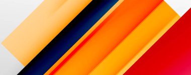 Gölge çizgileri, modern formlar, dikdörtgenler, kareler ve akışkan eğimlere sahip geometrik soyut arkaplanlar. Parlak renkli çizgiler serin arkaplanlar