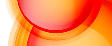 Çemberler ve baloncuklar soyut arka plan. Web pankartı, uygulama veya poster için sıvı yuvarlak şekiller