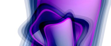 Çemberler ve baloncuklar soyut arka plan. Web pankartı, uygulama veya poster için sıvı yuvarlak şekiller