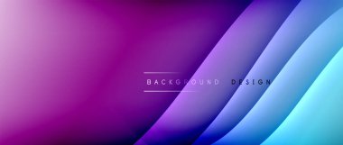 Gölge çizgileri ve parlayan ışık efekti ile akışkan gradyan dalgalar, kapak için modern akış hareketi soyut arkaplan, pankartlar, poster, afiş veya el ilanı