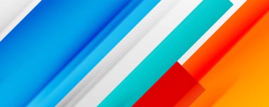 Gölge çizgileri, modern formlar, dikdörtgenler, kareler ve akışkan eğimlere sahip geometrik soyut arkaplanlar. Parlak renkli çizgiler serin arkaplanlar