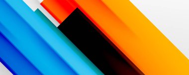 Gölge çizgileri, modern formlar, dikdörtgenler, kareler ve akışkan eğimlere sahip geometrik soyut arkaplanlar. Parlak renkli çizgiler serin arkaplanlar