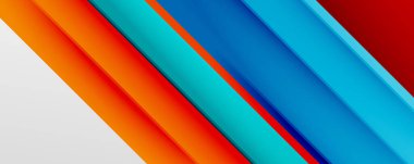 Gölge çizgileri, modern formlar, dikdörtgenler, kareler ve akışkan eğimlere sahip geometrik soyut arkaplanlar. Parlak renkli çizgiler serin arkaplanlar