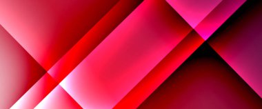 Dinamik diyagonal çizgileri olan akışkan eğimler soyut arkaplan. Dinamik ışık ve gölge efektleriyle parlak renkler. Vektör duvar kağıdı veya poster