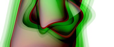 Çemberler ve baloncuklar soyut arka plan. Web pankartı, uygulama veya poster için sıvı yuvarlak şekiller