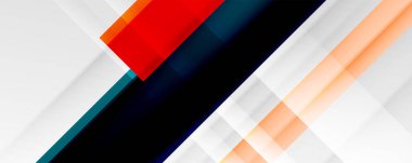 Gölge çizgileri, modern formlar, dikdörtgenler, kareler ve akışkan eğimlere sahip geometrik soyut arkaplanlar. Parlak renkli çizgiler serin arkaplanlar