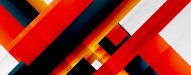 Gölge çizgileri, modern formlar, dikdörtgenler, kareler ve akışkan eğimlere sahip geometrik soyut arkaplanlar. Parlak renkli çizgiler serin arkaplanlar