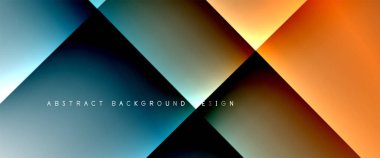 Dinamik diyagonal çizgileri olan akışkan eğimler soyut arkaplan. Dinamik ışık ve gölge efektleriyle parlak renkler. Vektör duvar kağıdı veya poster