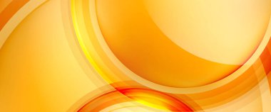 Çemberler ve baloncuklar soyut arka plan. Web pankartı, uygulama veya poster için sıvı yuvarlak şekiller