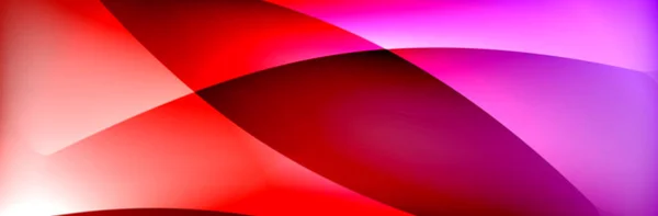 Nestemäisen gradientin neonväriaallot, vektorin abstrakti tausta — vektorikuva
