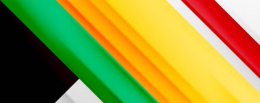 Gölge çizgileri, modern formlar, dikdörtgenler, kareler ve akışkan eğimlere sahip geometrik soyut arkaplanlar. Parlak renkli çizgiler serin arkaplanlar