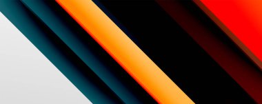 Gölge çizgileri, modern formlar, dikdörtgenler, kareler ve akışkan eğimlere sahip geometrik soyut arkaplanlar. Parlak renkli çizgiler serin arkaplanlar