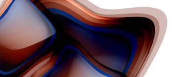 Çemberler ve baloncuklar soyut arka plan. Web pankartı, uygulama veya poster için sıvı yuvarlak şekiller